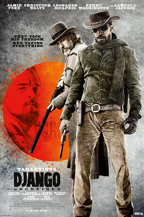 Django Unchained They Took His Freedom Film Score Maxi Poster