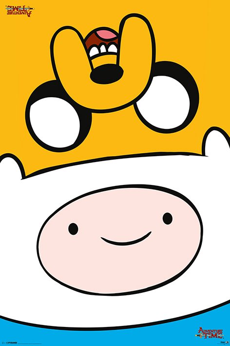 Adventure Time Flip Kids Cartoon Maxi Poster