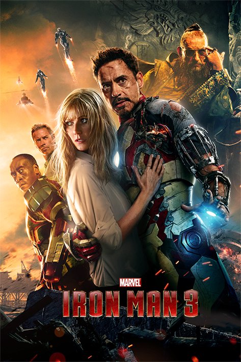 Iron Man 3 Film Score Maxi Poster