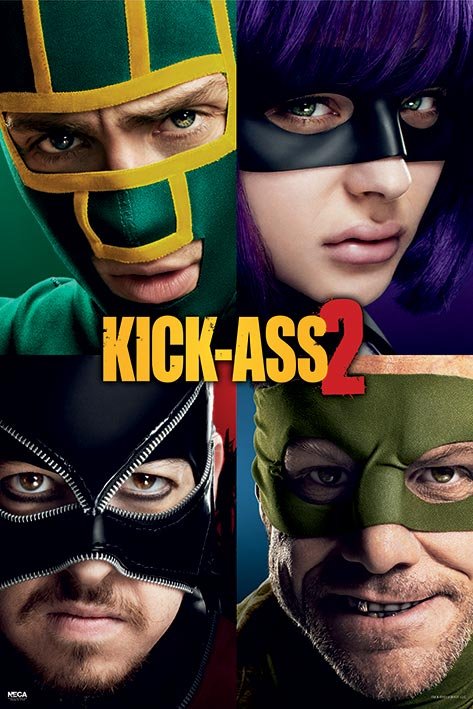 Kick-Ass 2 Cast Maxi Poster