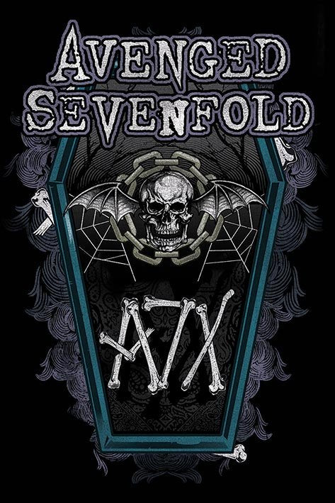 Avenged Sevenfold Chain Coffin Poster