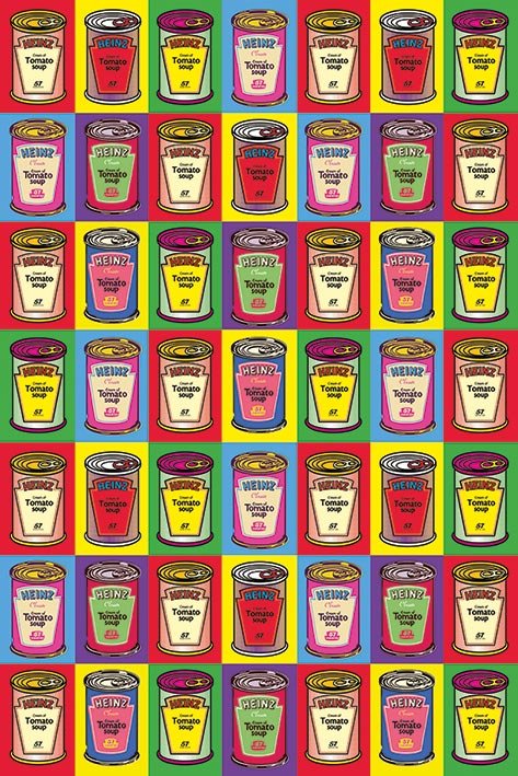 Heinz Tomato Soup Pop Art Maxi Poster