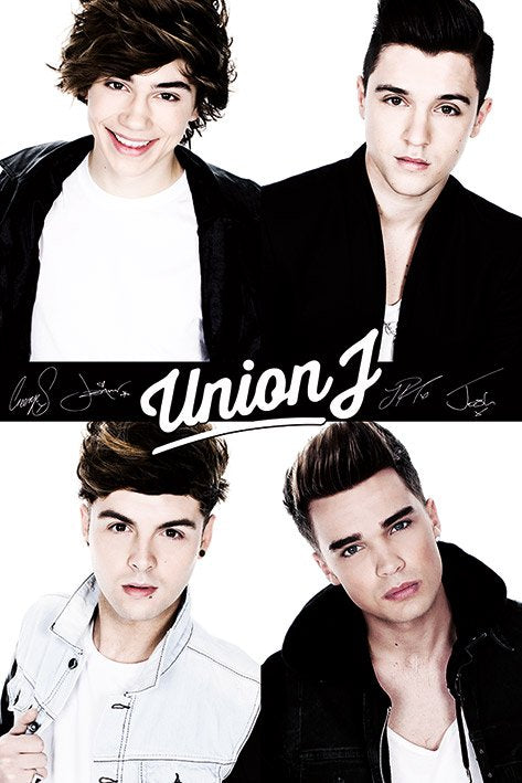 Union J Group Photo Poster