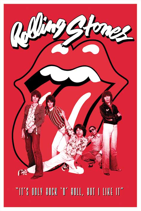 The Rolling Stones It's Only Rock And Roll Maxi Poster