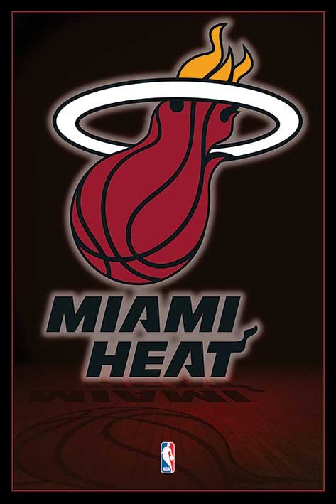 NBA Miami Heat Logo Maxi Poster