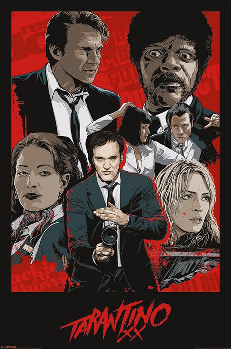 Tarantino XX Celebrating 20 Years Maxi Poster