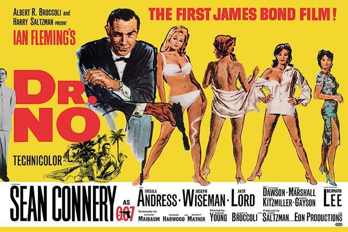 James Bond The First James Bond Film! Dr. No Maxi Poster
