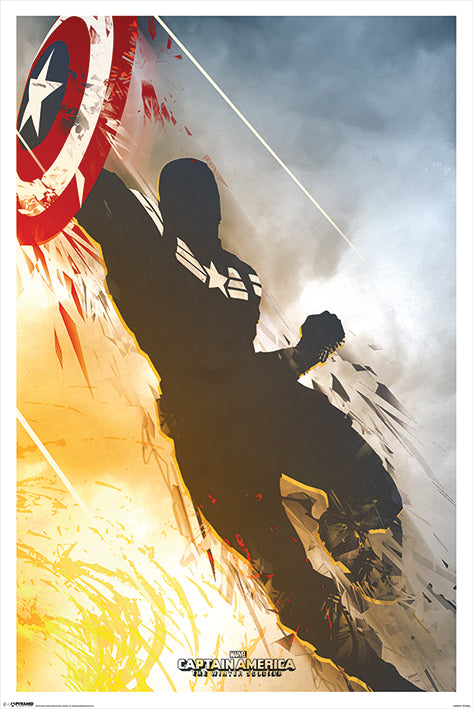 Captain America Winter Soldier Maxi Poster