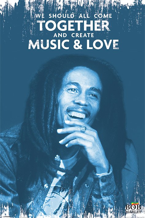 Bob Marley Come Together Maxi Poster