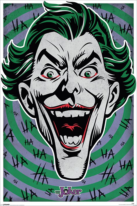 Batman Joker Ha Ha Ha Maxi Poster