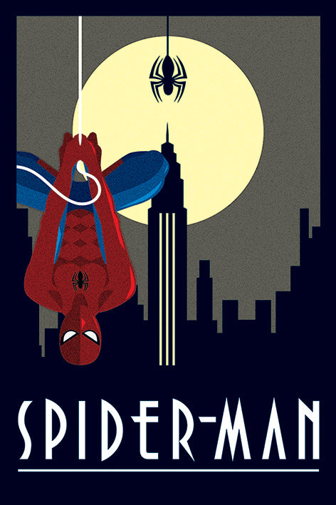 Spider-Man Marvel Retro Hanging Maxi Poster