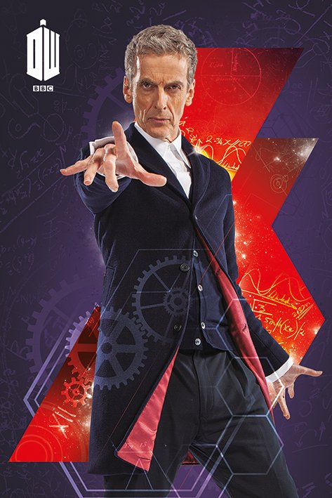 Doctor Who 12th Doctor Peter Capaldi Maxi Poster
