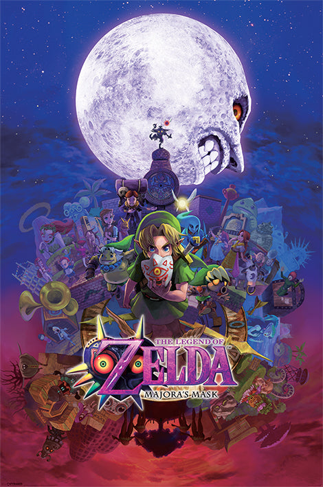 The Legend Of Zelda Majora's Mask Gaming Maxi Poster