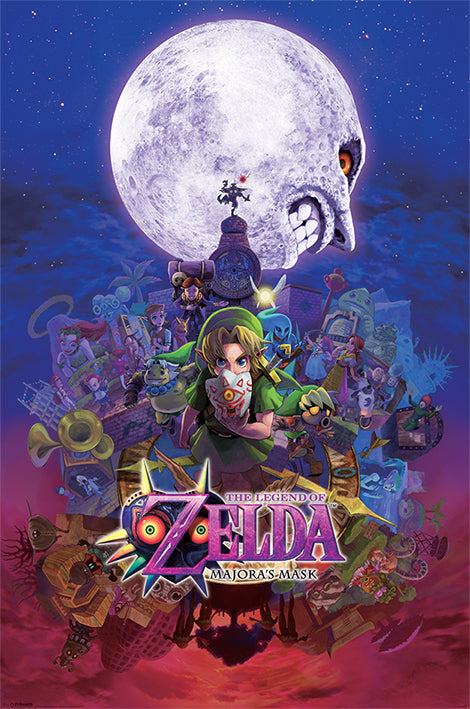 The Legend Of Zelda Majora's Mask Maxi Poster