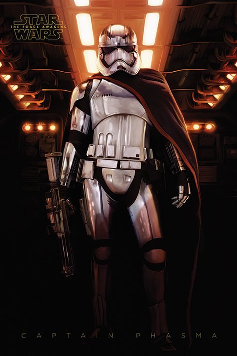 Star Wars Episode VII The Force Awakens Captain Phasma Maxi Poster