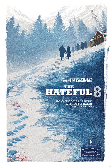 The Hateful Eight Damn Good Reason Film Maxi Poster