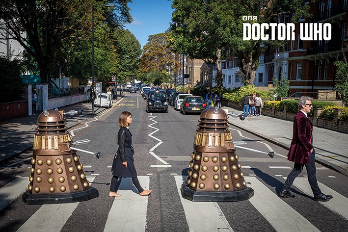 Doctor Who Abbey Road Maxi Poster