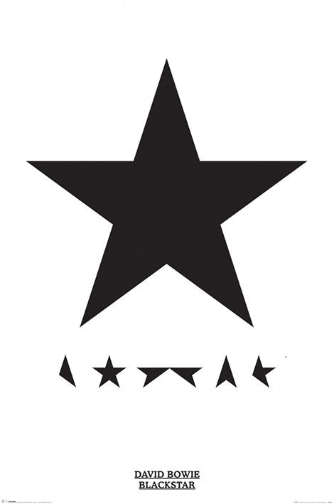 David Bowie Black Star Maxi Poster