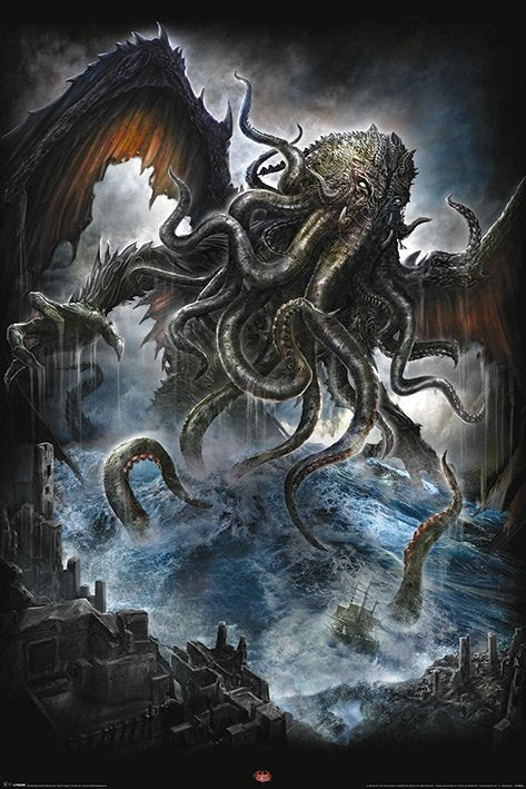 Spiral Cthulhu Fantasy Maxi Poster