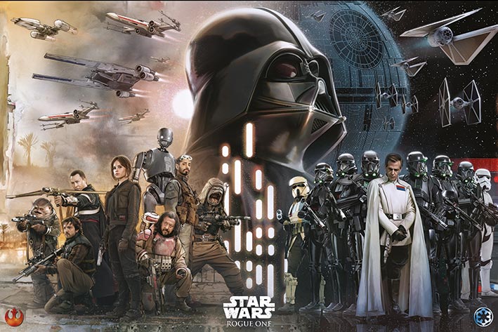 Rogue One : A Star Wars Story Rebels Vs Empire Maxi Poster