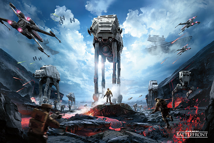 Star Wars Battlefront War Zone Gaming Maxi Poster