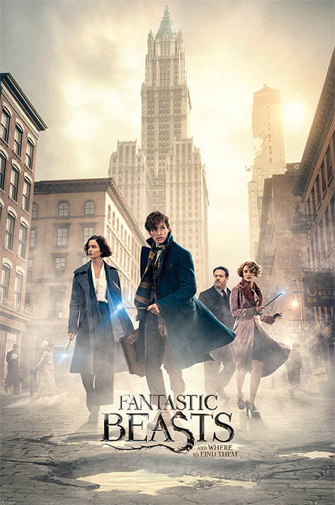 Fantastic Beasts New York Streets Maxi Poster