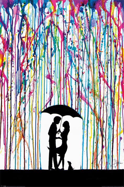 Marc Allante Raining Colour Maxi Poster