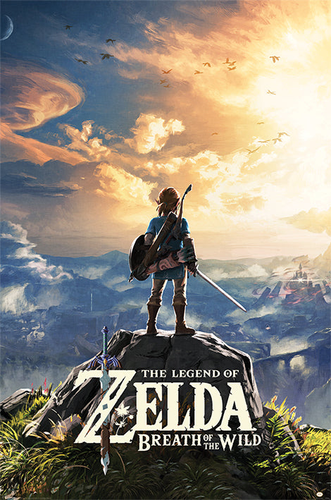The Legend Of Zelda: Breath Of The Wild Sunset Maxi Poster