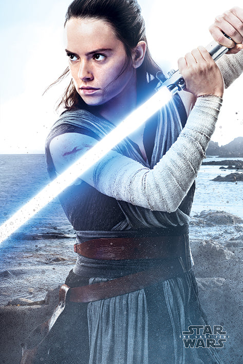 Star Wars The Last Jedi Rey Engage Maxi Poster