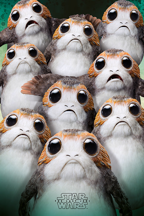 Star Wars The Last Jedi Many Porgs Maxi Poster