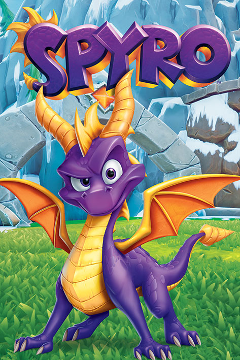 Spyro Reignited Trilogy Gaming Maxi Poster