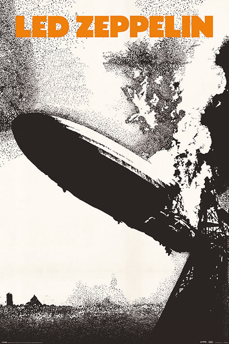 Led Zeppelin 1 Album Cover Maxi Poster