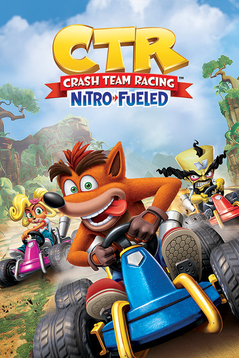 Crash Team Racing Race Maxi Poster