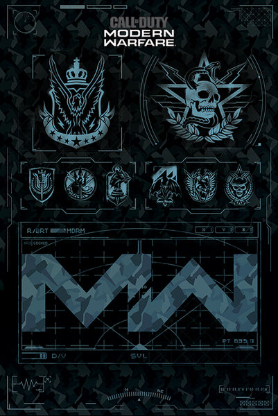 Call Of Duty : Modern Warfare Fractions Maxi Poster – Koolpixnz