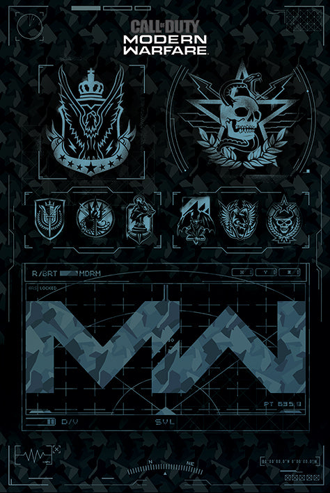 Call Of Duty : Modern Warfare Fractions Maxi Poster