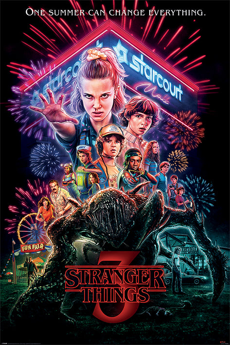 Stranger Things Summer Of 85 Season 3 Maxi Poster