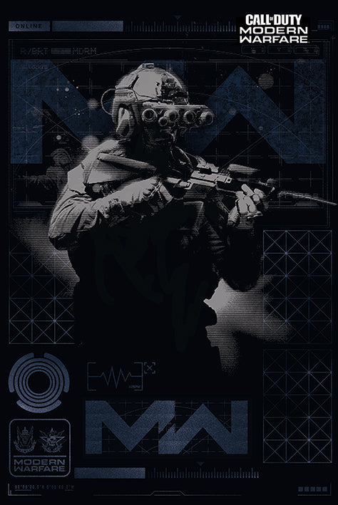 Call Of Duty : Modern Warfare Elite Gaming Maxi Poster