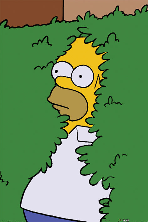 The Simpsons Homer Bush Maxi Poster