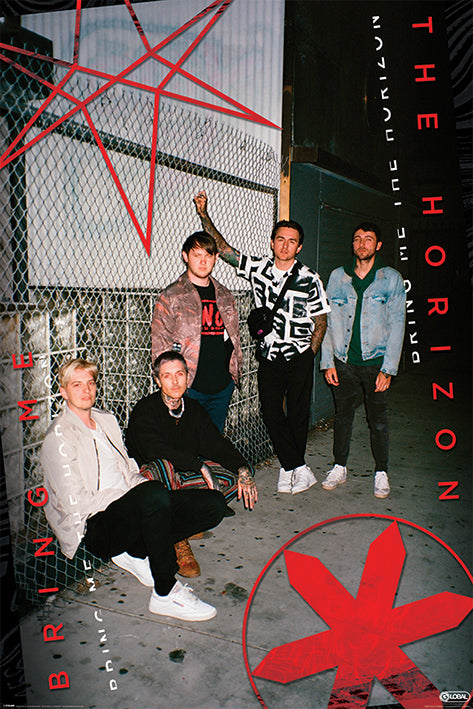 Bring Me The Horizon Red Eye Maxi Poster