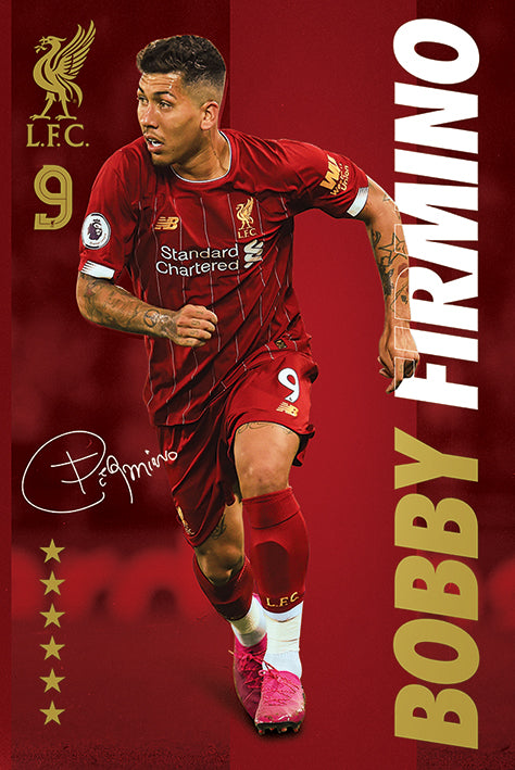 Liverpool FC Roberto Firmino 2020 Maxi Poster