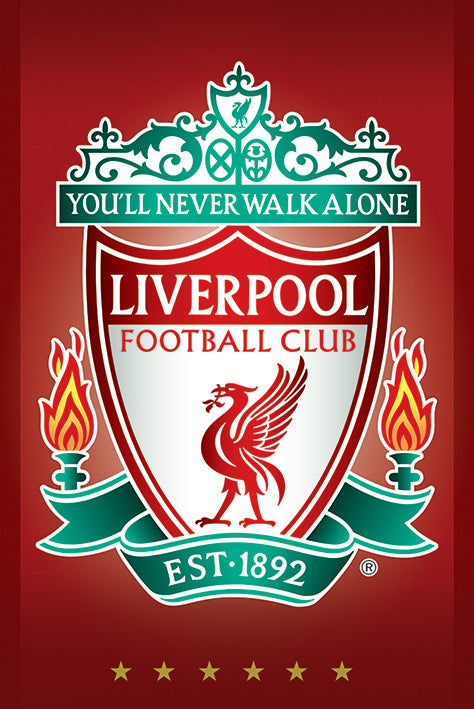 Liverpool FC Crest 2020 Maxi Poster