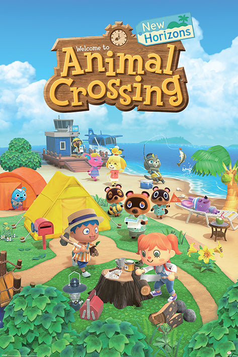 Animal Crossing New Horizons Gaming Maxi Poster