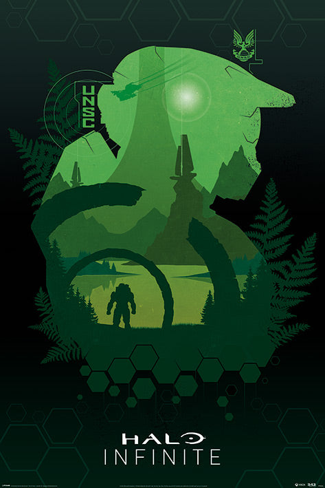 Halo Infinite Lakeside Gaming Maxi Poster