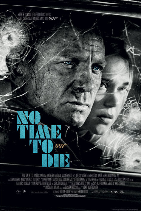 James Bond No Time To Die Noir Maxi Poster