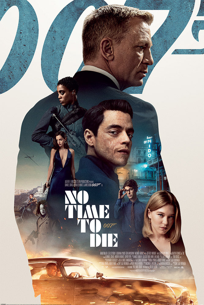 James Bond No Time To Die Profile Maxi Poster