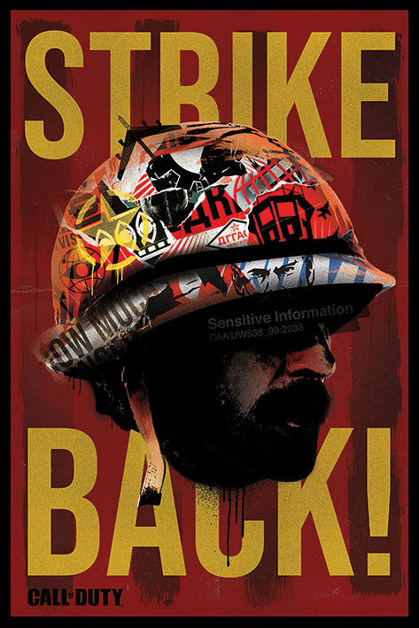 Call Of Duty : Black Ops Cold War Strike Back Gaming Maxi Poster