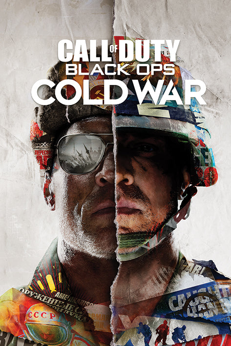 Call Of Duty : Black Ops Cold War Split Gaming Maxi Poster