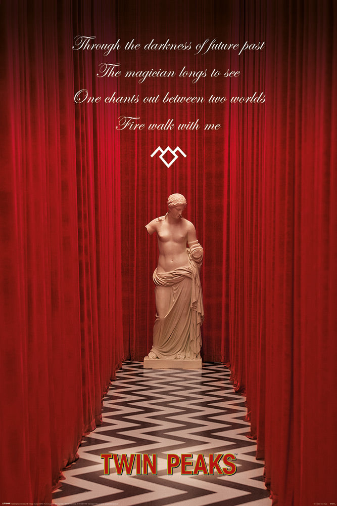 Twin Peaks The Black Lodge Maxi Poster