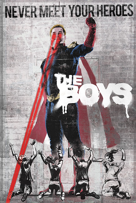 The Boys Homelander Stencil Maxi Poster