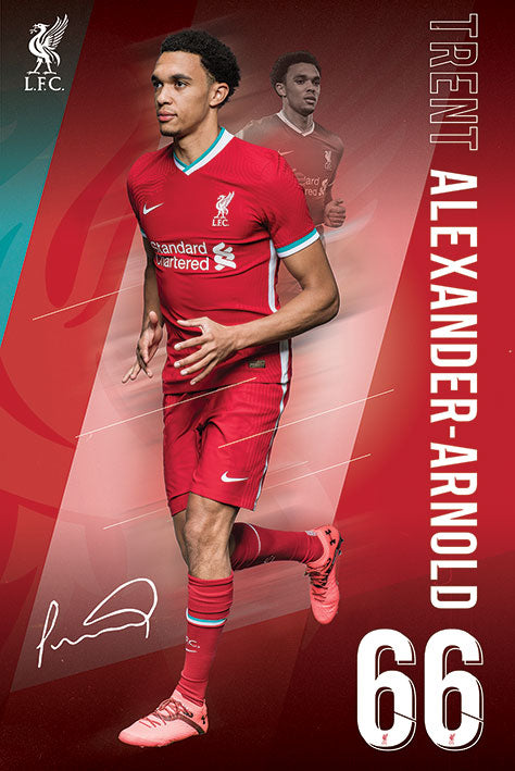 Liverpool FC Trent Alexander-Arnold 2021 Maxi Poster